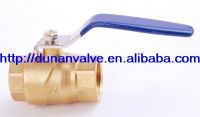 Sell china two piece full port gas  brass ball valve