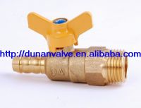 Sell china 2 piece full port brass ball valve for gas