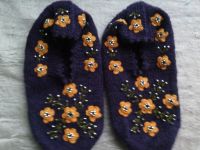 Sell beatiful handmade knitted adult bootee or socks