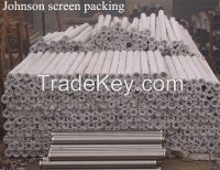 Wire-wrapped stainless steel screen pipe