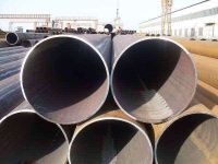 Sell hot rolled seamless pipe, straight seam welded steel pipe,