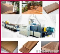 WPC Decking floor extrusion production line