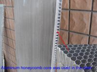 composite panel material/aluminum honeycomb