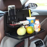 back seat tray foldeable car organizer car seat food tray Car Travel Tray