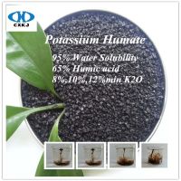 Produce :95% Water Soluble Potassium Humate Powder /Crystal Fertilizer Based on Leonardite Mine
