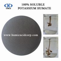 100% Soluble Potassium Humate for fertigation and drip irrigation