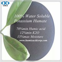 100% Water Soluble Potassium Humate  with high quality