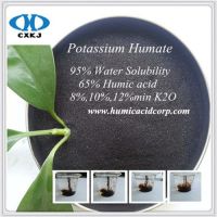 Argricultural Fertilizer Organic Potassium Humate Crystal /Powder Fertilizer