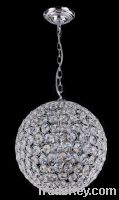 ball shape modern crystal pedant lamp