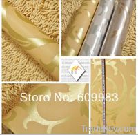 Free Shipping Fashion European Style PVC wall paper rolls/wallpaper, s