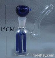 Sell glass mini bong percolator water pipe