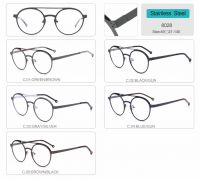 round shape metal optical frames eyeglasses 8028
