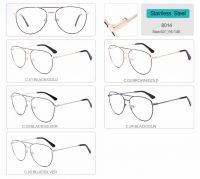 Stainless Steel Optical Frames metal eyeglasses 8014