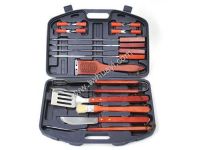 18pcs Stainless Steel BBQ Tools Set