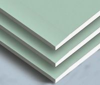 Water resistant gypsum board