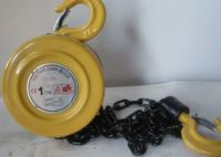 Yellow Round Chain Pulley Block Supplier