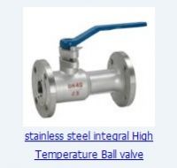 Sell stainless steel integral High Temperature Ball valve