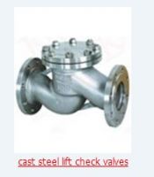 Sell cast steel lift check valves