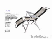 sell aluminum sun lounger with footrest