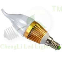 Led candle bulb-E14-3x1W