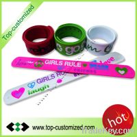 Sell Multicolor rubber snap bands with your own logo