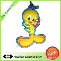 Sell 2012 3d promotional rubber keychain for promotion