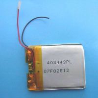 Sell 3.7V Rechargeable Lithium Polymer Battery with Capacity of 200 to