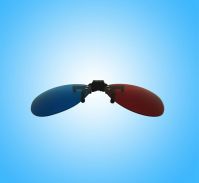 Wholesale Clip-on Anaglyph 3D Glasses