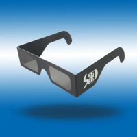 New Polarized Paper 3D Glasses