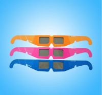 OEM Paper 3D Glasses with different 3d lenses