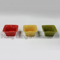 HL4191-Ceramic small square baker bakeware/ kitchenware