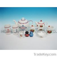 HL1065-Egg Cup, mug, sugar bowl, tea for one, teapot, salt and pepper