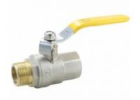 Sell ST-1004 brass ball valve with iron handle