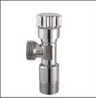 Sell ST-3006 brass angle valve with plastic  handle and chrome plated