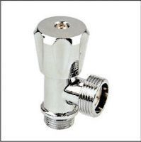 Sell ST-3018 quick opening angle valve with mushroom handle and chrome