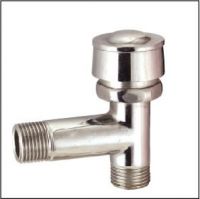 Sell ST-3016 brass angle valve with plastic handle and chrome plated