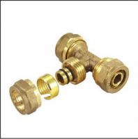 Sell ST-5001 brass pipe fitting nickel-plated