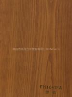 Pvc wood veneer/engineered veneer/pvc wood grain film