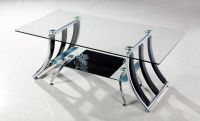 New metal glass coffee table-A058E