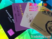 Sell hot stamping PVC card