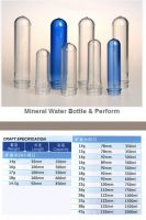 Sell mineral water bottle preform mould