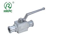Sell flanged end hydraulic oil ball valves