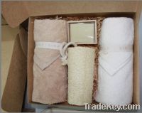Sell organic natural color cotton towels
