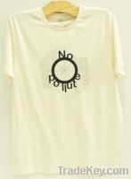 Sell organic natural color cotton T-shirt