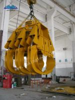 Electro-hydraulic rectangle grab for scrap grab