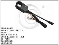 0035458324, Turn signal switch for BENZ TRUCK BUS 911, 20CM HANDLE