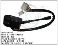 0035458724, 201043, Turn signal switch for BENZ UNIMOG, 14CM HANDLE
