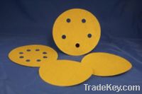 Sell  gold velcro sandpaper disc