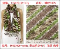 Sell fashion leopard scarf