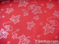 Sell red color mattress fabric with good price